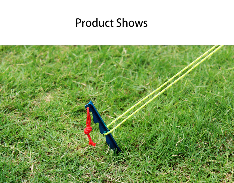 Cheap Goat Tents 20pcs Metal Outdoor Tent Camping Rope  Nails Tent Accessories Equipment  Aluminum Alloy Tent Pegs Tent Nail 18cm Tent Accessories 